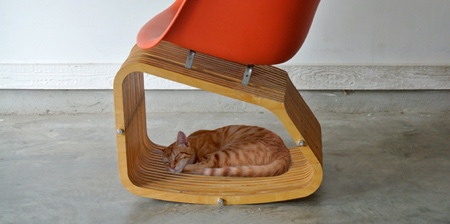 Human Cat Rocking Chair