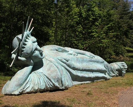 Reclining Liberty