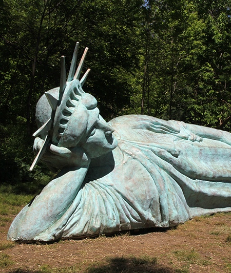 Reclining Statue of Liberty