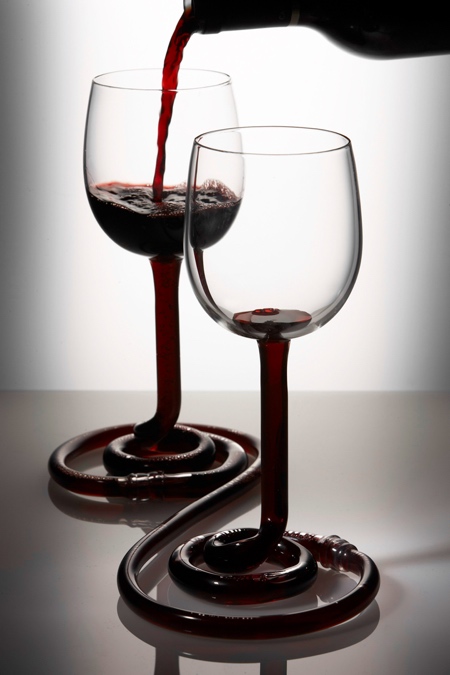 Linked Wine Glasses