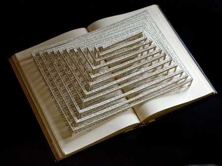 Stephen Doyle 3D Book Sculptures