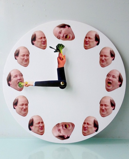 The Office Kevin Clock