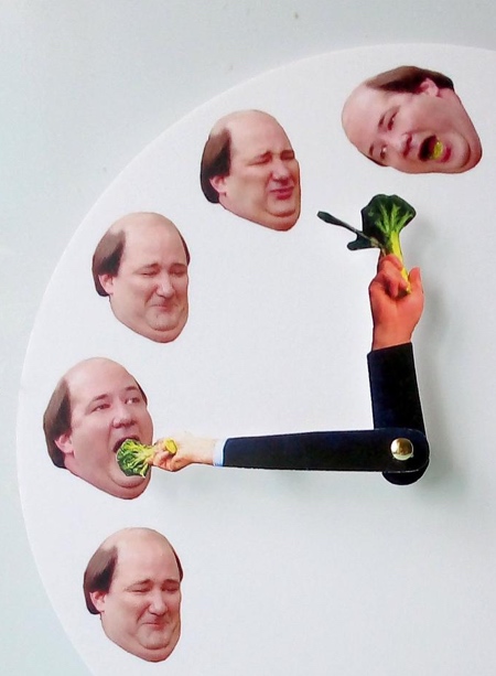 Kevin Broccoli Clock