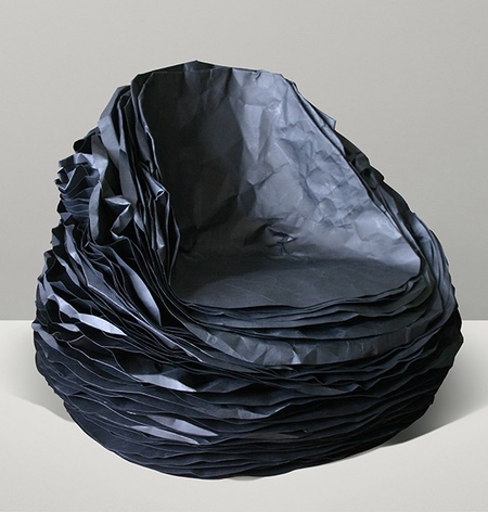 Black Paper Chair