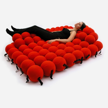 Bed Made out of Balls