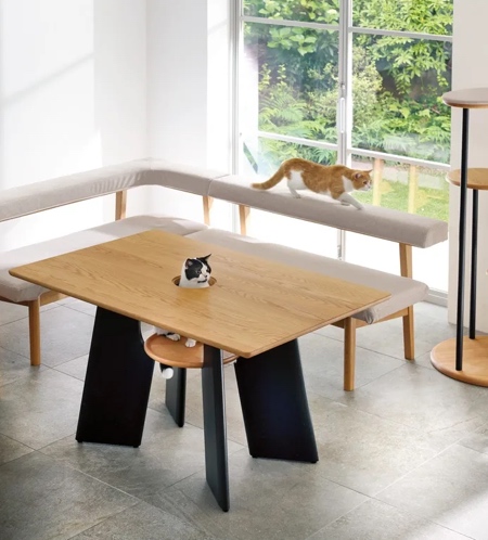 Japanese Cat Coffee Table
