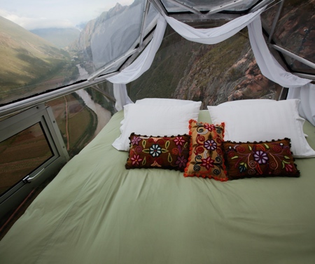 Cliffside Hotel Room