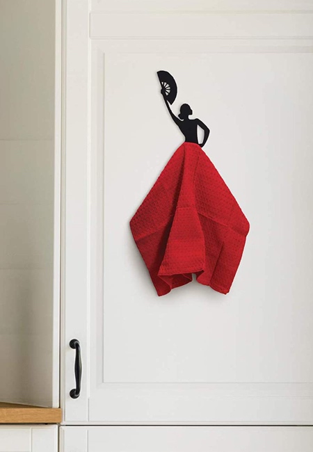 Spanish Flamenco Dancer Kitchen Towel Holder