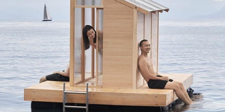 Floating Sauna