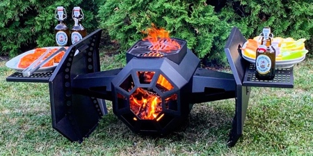 TIE Fighter BBQ Grill