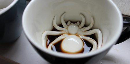 Hidden Spider Coffee Mug