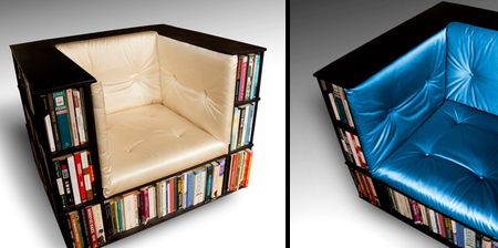 Library Bookcase Chair