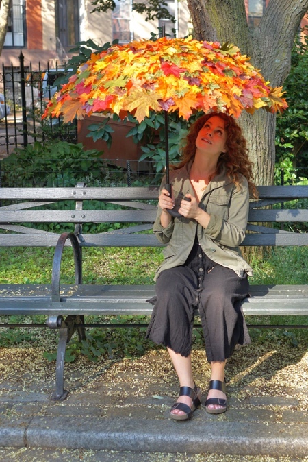 Fall Autumn Leaves Umbrella