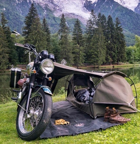 Motorcycle Tent