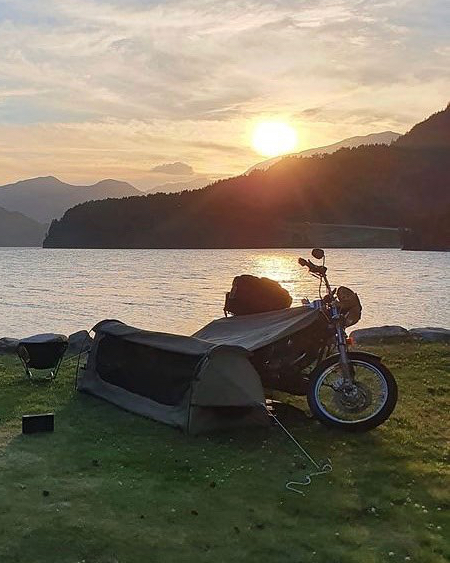 Motorcycle Camping System