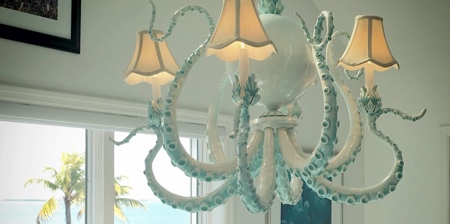 Octopus Chandeliers