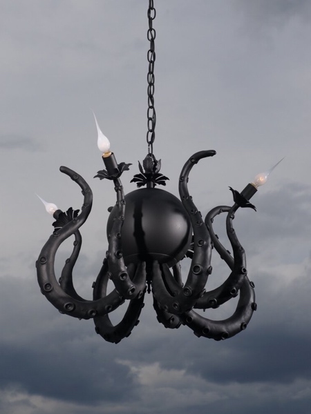 Octopus Shaped Chandelier