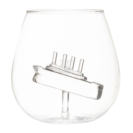 Firebox Sinking Ship Glass