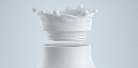 Splash Milk Bottle