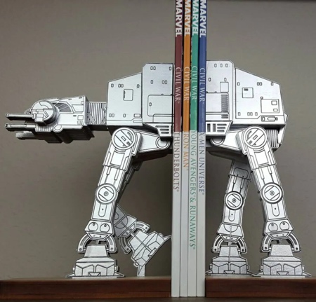 AT-AT Bookends