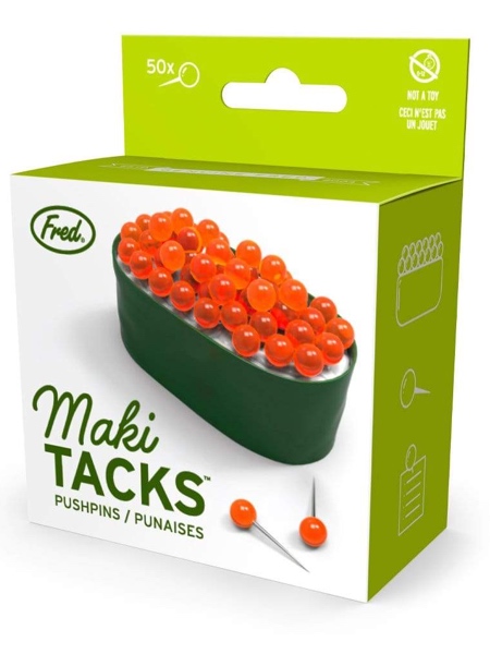 Maki Tacks Sushi Pushpins