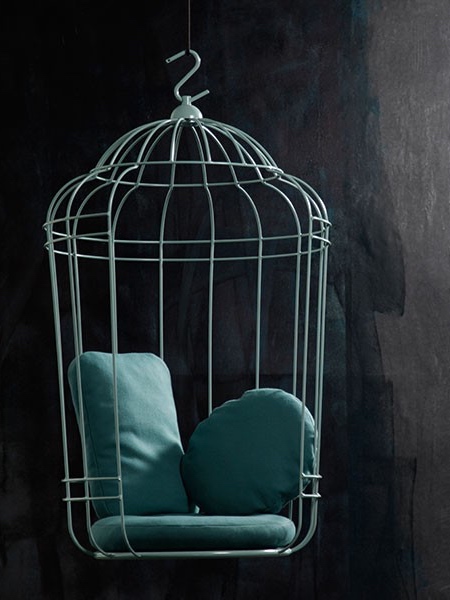 Swinging Birdcage Chair