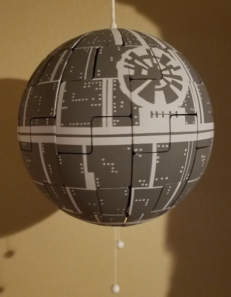 Star Wars Death Star Lamp