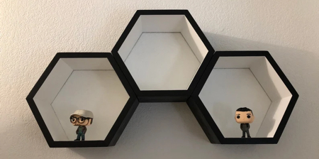 Honeycomb Shelves