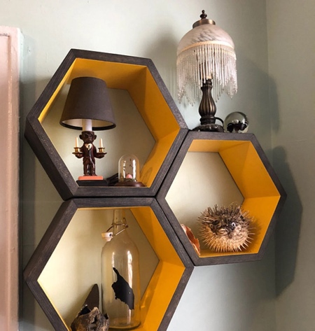 Honeycomb Bookshelf