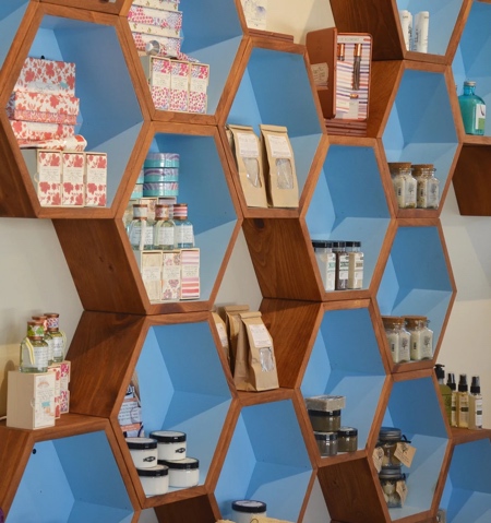 Honeycomb Shelving