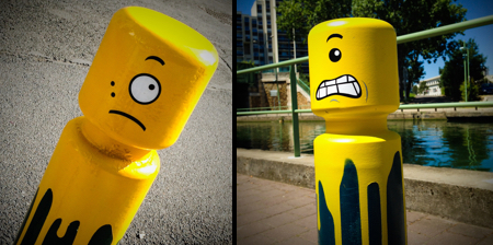 Le CyKlop LEGO Street Art