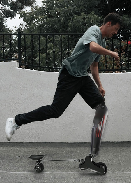Leg Skateboard