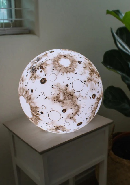 Moon Shaped Lamp