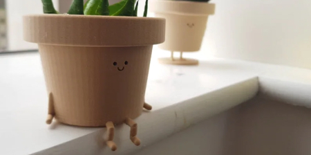 Sitting Plant Pot