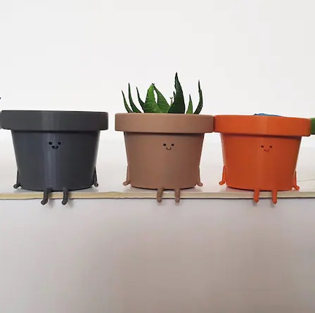 Sitting Flower Pot