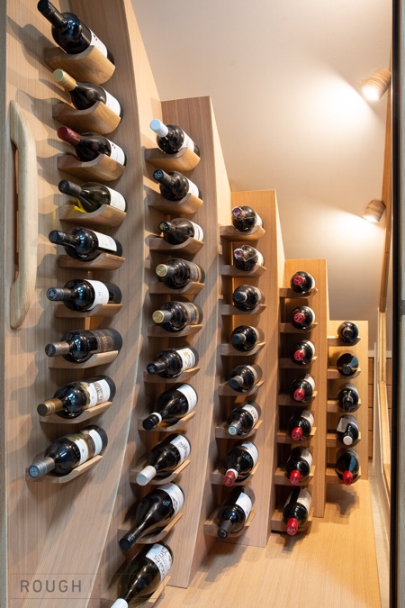 Under Stairs Wine Cellar