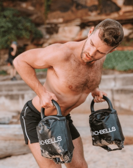 Beach Kettlebells