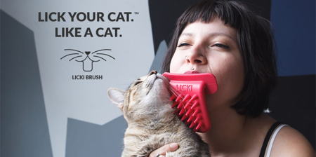 Lick Your Cat Brush
