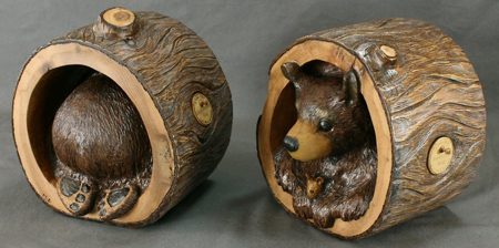 Wood Carvings by Mori Kono