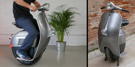 Monowheel Vespa