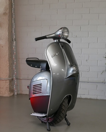 One-Wheeled Vespa