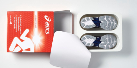 ASICS Shoes Packaging