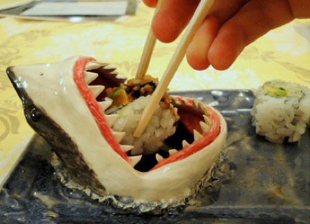 Jaws Sushi Plate