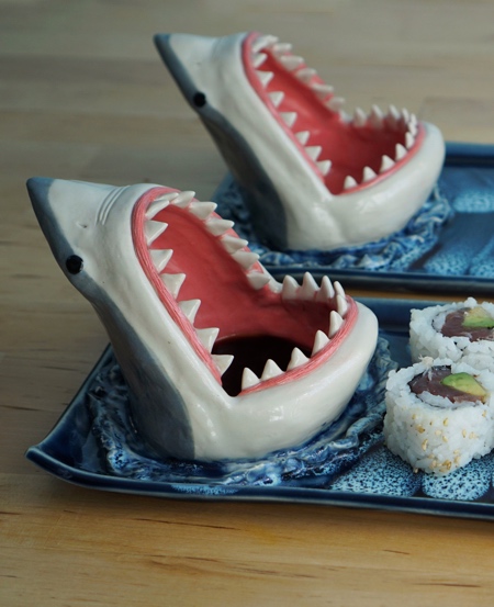 Avigayil Reches Shark Sushi Plate