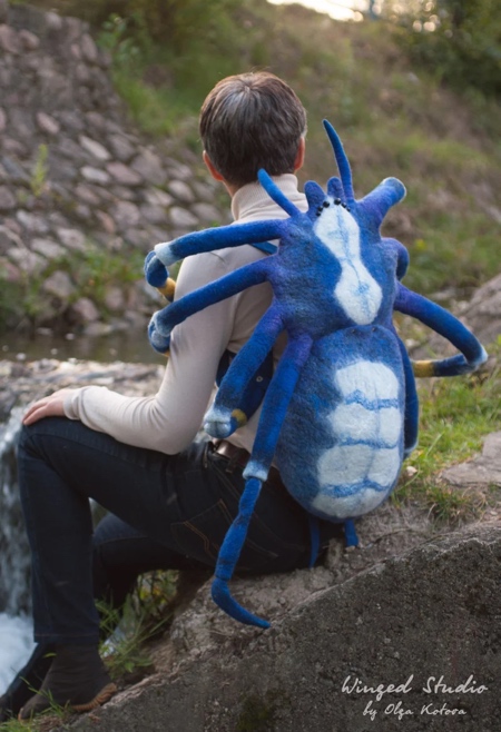 Winged Studio Tarantula Spider Backpack