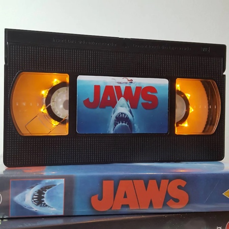 VHS Cassette Tape Lamp