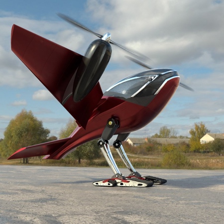 PHRACTYL Bird Shaped Flying Car
