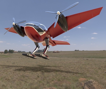 PHRACTYL Flying Car