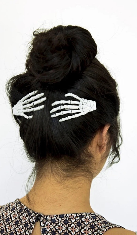 Skeleton Hair Clip