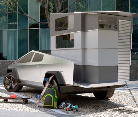 Tesla Cybertruck Camper